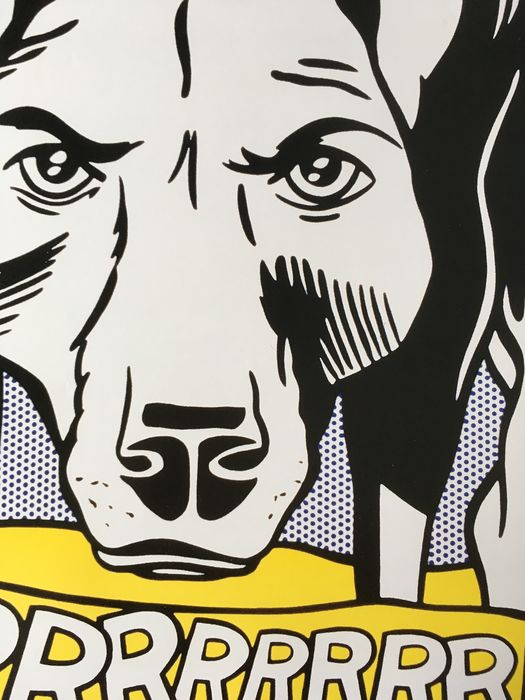 Vzácný Roy Lichtenstein - Grrrrrrrrrrr!! - 1994 R. Guggenheim